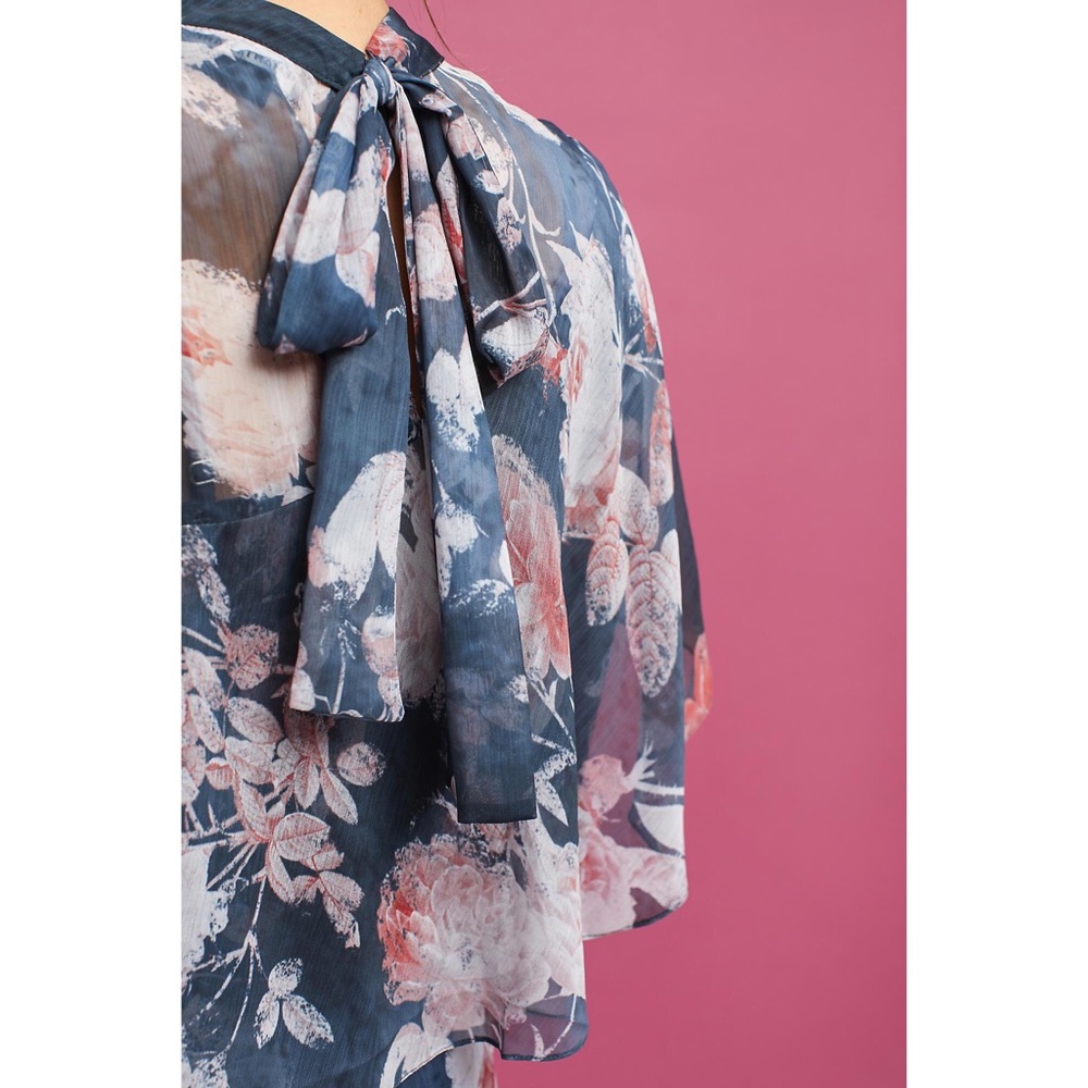 Anthropologie Sammy Tiered Floral Dress - Picture 4 of 5